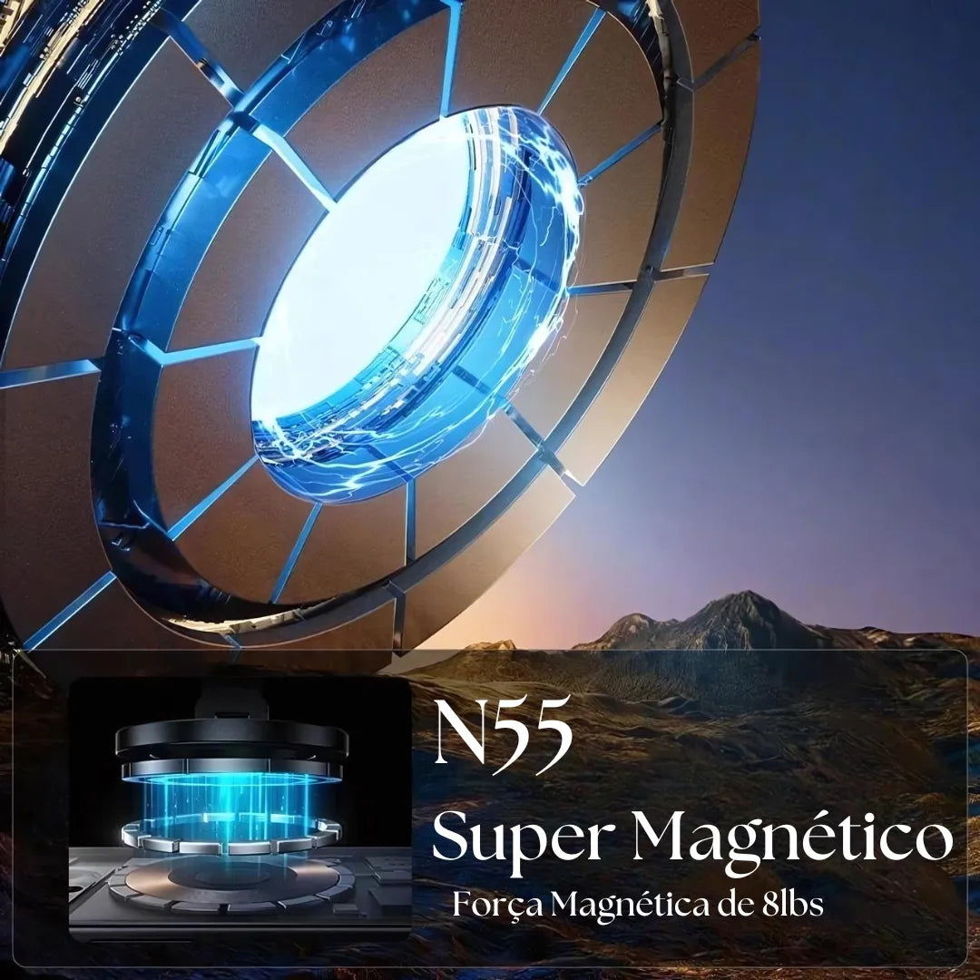 Suporte Magnético Premium Anti-queda - Boostcar.