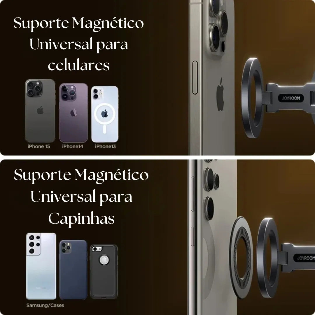 Suporte Magnético Premium Anti-queda - Boostcar.