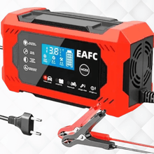 Carregar imagem no visualizador da galeria, Carregador Inteligente Bateria Carro Moto Display LCD - Acellerando