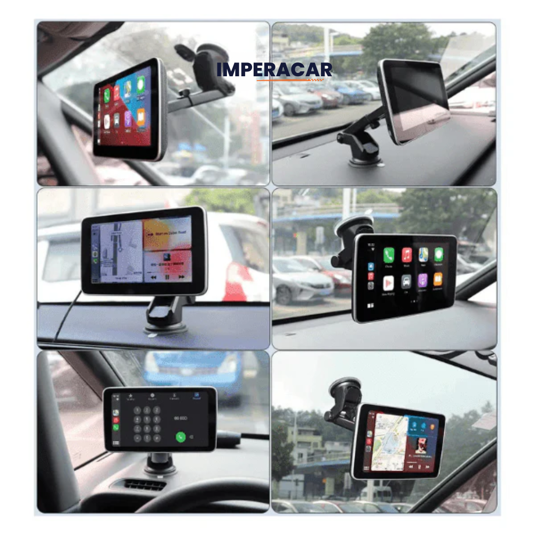 Tela Multimídia com CarPlay - SmartPlay 7" + Câmera de Ré GRÁTIS - Boostcar | Ultimas Unidades