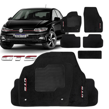 Carregar imagem no visualizador da galeria, TAPETE CARPETE POLO GTS 2018 A 2023 5 PEÇAS