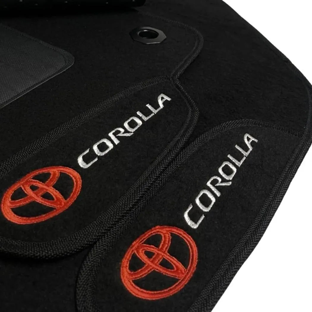 KIT TAPETES CARPETE PORTA MALAS + INTERNOS COROLLA 2018 A 2019