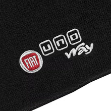 Carregar imagem no visualizador da galeria, TAPETE CARPETE UNO WAY 2010 A 2021 PRETO 5 PEÇAS BORDADO