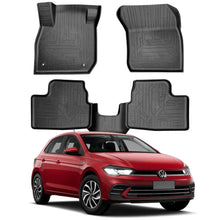 Carregar imagem no visualizador da galeria, TAPETE BANDEJA POLO 2018 A 2024 PRETO 5 PEÇAS