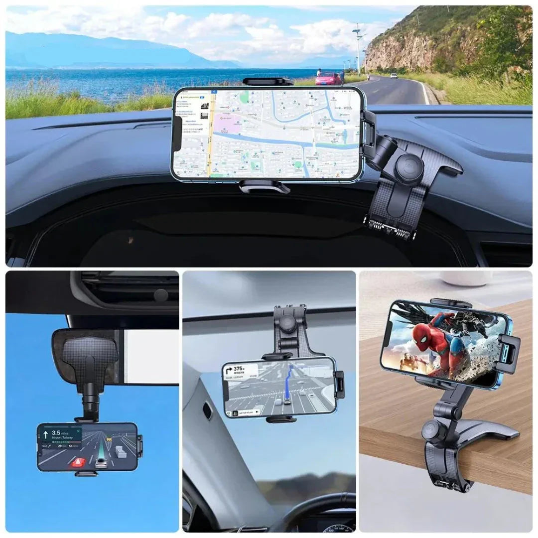 Porta Celular Rotativo e Ajustável para Veículos - Acellerando