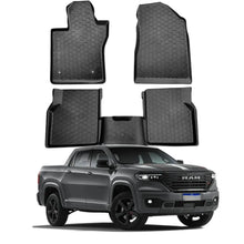 Carregar imagem no visualizador da galeria, TAPETE BANDEJA RAMPAGE 2024 A 2025 PRETO 5 PEÇAS