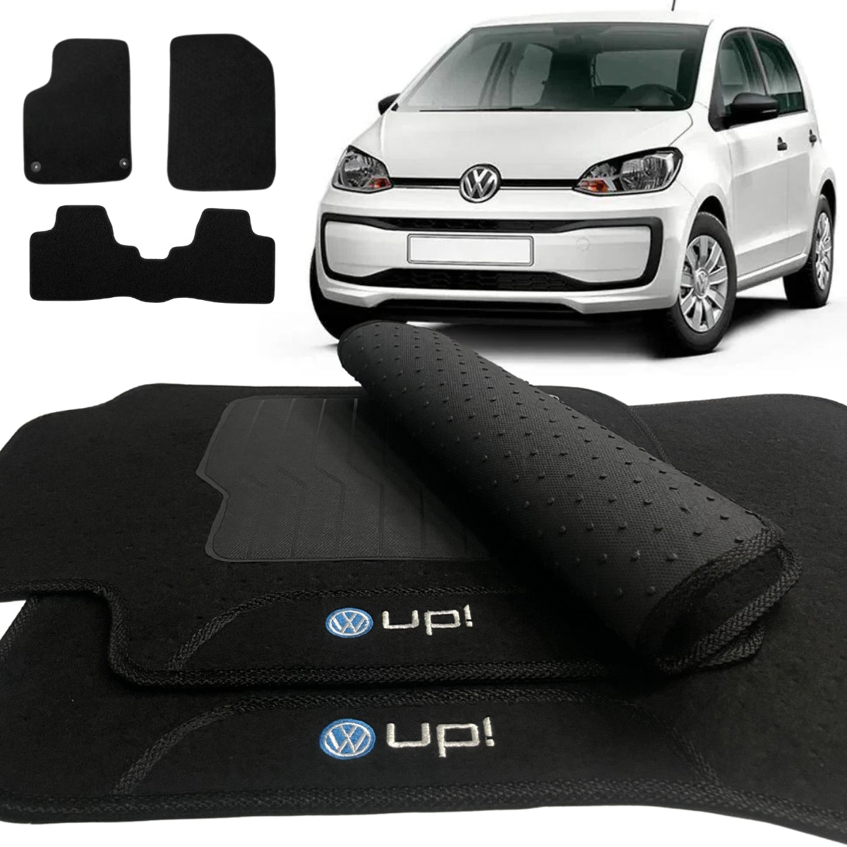 TAPETE CARPETE UP! 2014 A 2021 BORDADO 3 PEÇAS