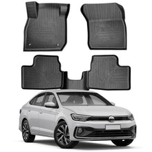 Carregar imagem no visualizador da galeria, TAPETE BANDEJA VIRTUS 2018 A 2024 PRETO 5 PEÇAS