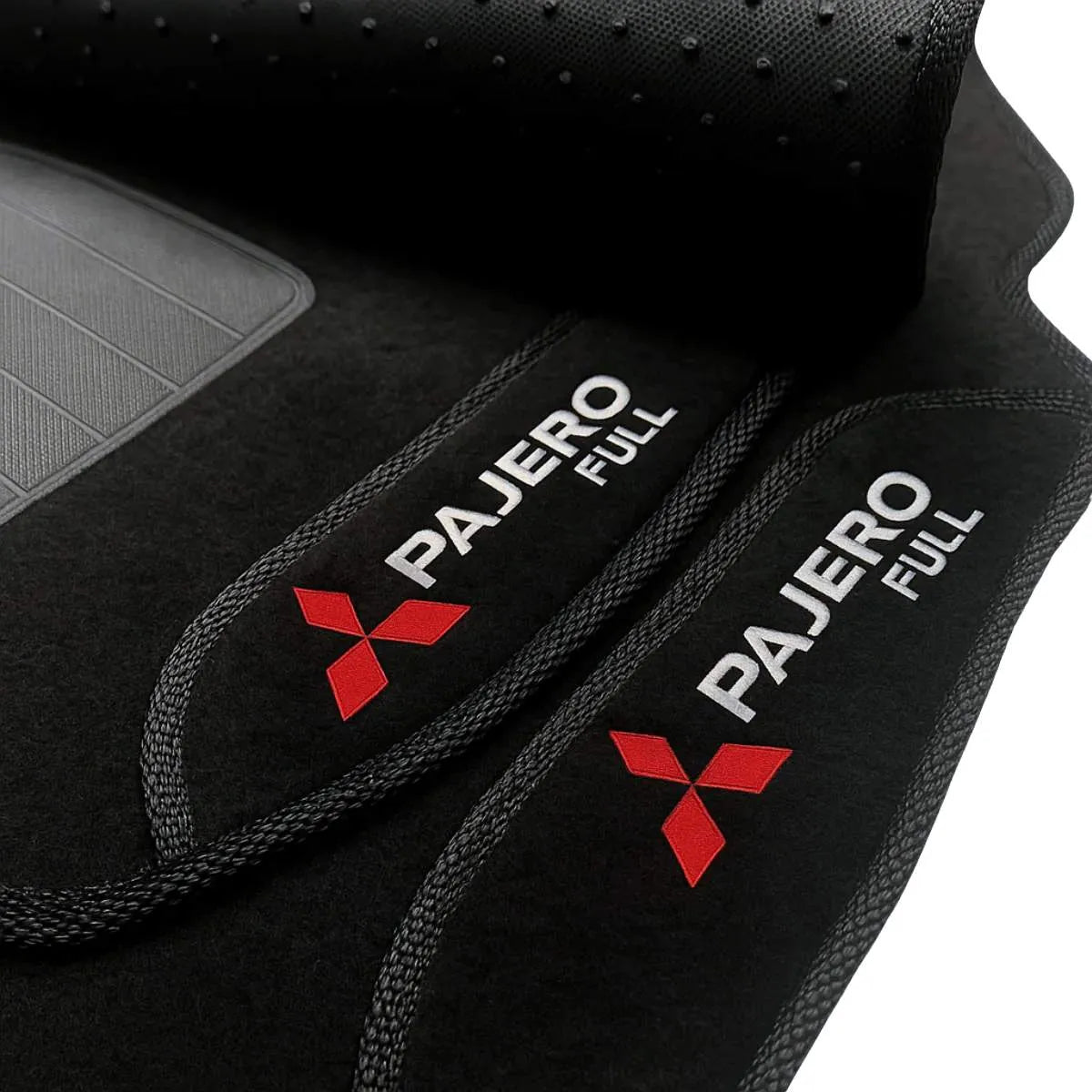 KIT TAPETES CARPETE PORTA MALAS + INTERNOS PAJERO FULL 2000 A 2021 5 LUGARES