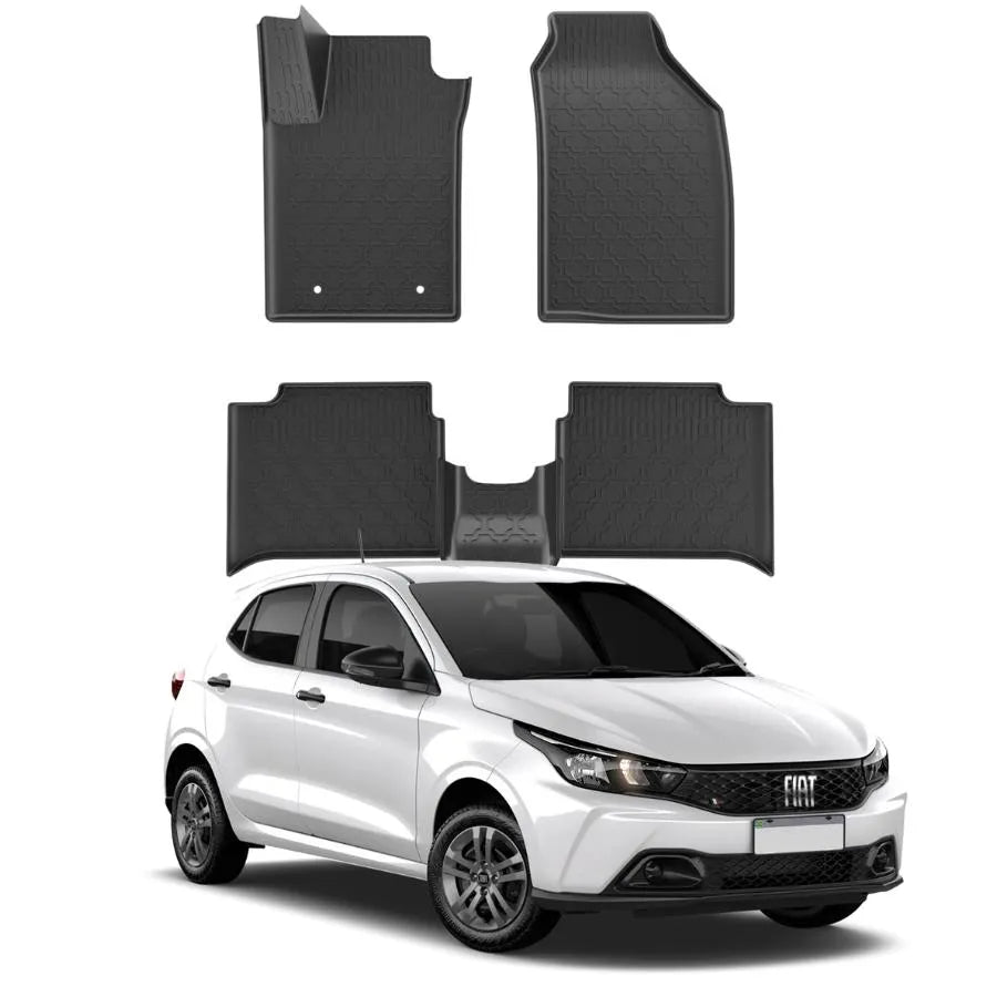 TAPETE BANDEJA ARGO 2017 A 2024 5 PEÇAS