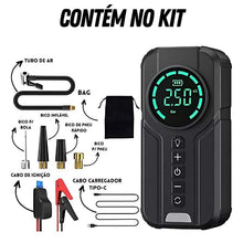 Carregar imagem no visualizador da galeria, TurboPump™ Boostcar – Salve sua viagem com o Auxiliar de Partida 4 em 1 + BRINDE EXCLUSIVO |  10%OFF no PIX!
