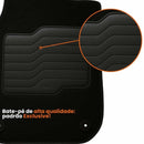 TAPETE CARPETE HRV 2022 A 2025 PRETO 3 PEÇAS