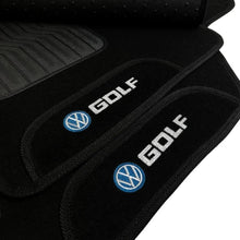 Carregar imagem no visualizador da galeria, TAPETE CARPETE GOLF 2008 A 2013 PRETO 4 PEÇAS

