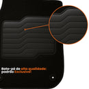 TAPETE CARPETE BMW X1 2010 A 2015 PRETO 4 PEÇAS