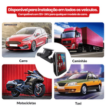 Carregar imagem no visualizador da galeria, Tela Multimídia com CarPlay - SmartPlay 7" + Câmera de Ré GRÁTIS - Boostcar | Ultimas Unidades
