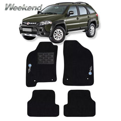 TAPETE CARPETE FIAT PALIO WEEKEND 1999 A 2015 BORDADO