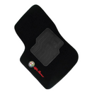 TAPETE CARPETE ALFA ROMEO 156 1997 A 2007 PRETO 4 PEÇAS