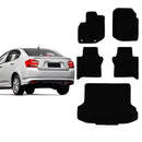 KIT TAPETES CARPETE PORTA MALAS + INTERNOS CITY 2009 A 2014