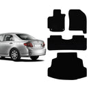 KIT TAPETES CARPETE PORTA MALAS + INTERNOS COROLLA 2009 A 2017