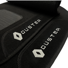 Carregar imagem no visualizador da galeria, TAPETE CARPETE RENAULT DUSTER 2016 A 2019 PRETO 3 PEÇAS

