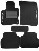 TAPETE CARPETE FORD BRONCO 2020 A 2023 PRETO BORDADO 5 PEÇAS