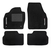 Carregar imagem no visualizador da galeria, TAPETES CARPETE VOLKSWAGEN POLO MSI 2018 A 2023 PRETO 5 PEÇAS
