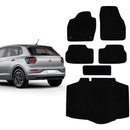 KIT TAPETES CARPETE PORTA MALAS + INTERNOS POLO 2018 A 2024