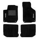 TAPETE CARPETE BORA 2000 A 2011 PRETO 4 PEÇAS