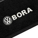 TAPETE CARPETE BORA 2000 A 2011 PRETO 4 PEÇAS