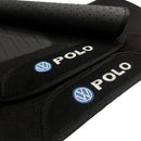 TAPETE CARPETE POLO 2018 A 2024 PRETO 5 PEÇAS