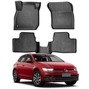 TAPETE BANDEJA POLO 2018 A 2024 PRETO 5 PEÇAS