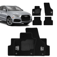 TAPETE CARPETE AUDI Q3 2011 A 2018 5 PEÇAS (PLATAF. U8)