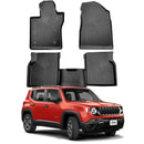 TAPETE BANDEJA RENEGADE 2016 A 2024 PRETO 5 PEÇAS