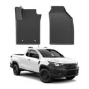 TAPETE BANDEJA STRADA 2020 A 2024 2 PEÇAS (CABINE SIMPLES)