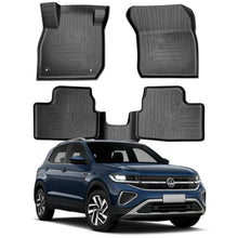 Carregar imagem no visualizador da galeria, TAPETE BANDEJA T-CROSS 2018 A 2024 PRETO 5 PEÇAS
