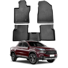 TAPETE BANDEJA TORO 2016 A 2024 PRETO 5 PEÇAS