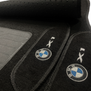 TAPETE CARPETE BMW X1 2016 A 2023 PRETO 4 PEÇAS
