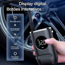 Carregar imagem no visualizador da galeria, Bomba de Ar Portátil para Pneus - Imperacar
