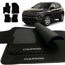 Carregar imagem no visualizador da galeria, TAPETE CARPETE COMPASS 2016 À 2024 BORDADO 4 PEÇAS
