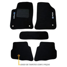 Carregar imagem no visualizador da galeria, TAPETE CARPETE FOX 2014 A 2021 BORDADO 5 PEÇAS
