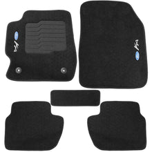 Carregar imagem no visualizador da galeria, TAPETE CARPETE FORD KA 2014 A 2021 PRETO BORDADO 5 PEÇAS
