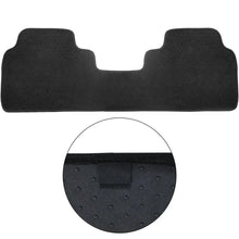 Carregar imagem no visualizador da galeria, TAPETE CARPETE FORD RANGER 2013 A 2023 CABINE DUPLA PRETO BORDADO 3 PEÇAS
