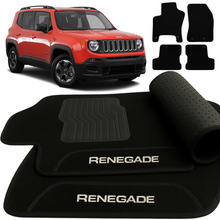 Carregar imagem no visualizador da galeria, TAPETE CARPETE RENEGADE 2015 A 2022 5 BORDADO PEÇAS
