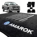 TAPETE CARPETE AMAROK  2010 A 2024 PRETO