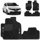 TAPETE CARPETE ARGO 2018 A 2023 PRETO 3 PEÇAS